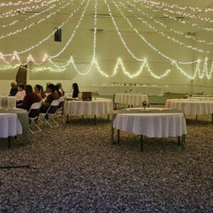 Hosting events in the indoor arena